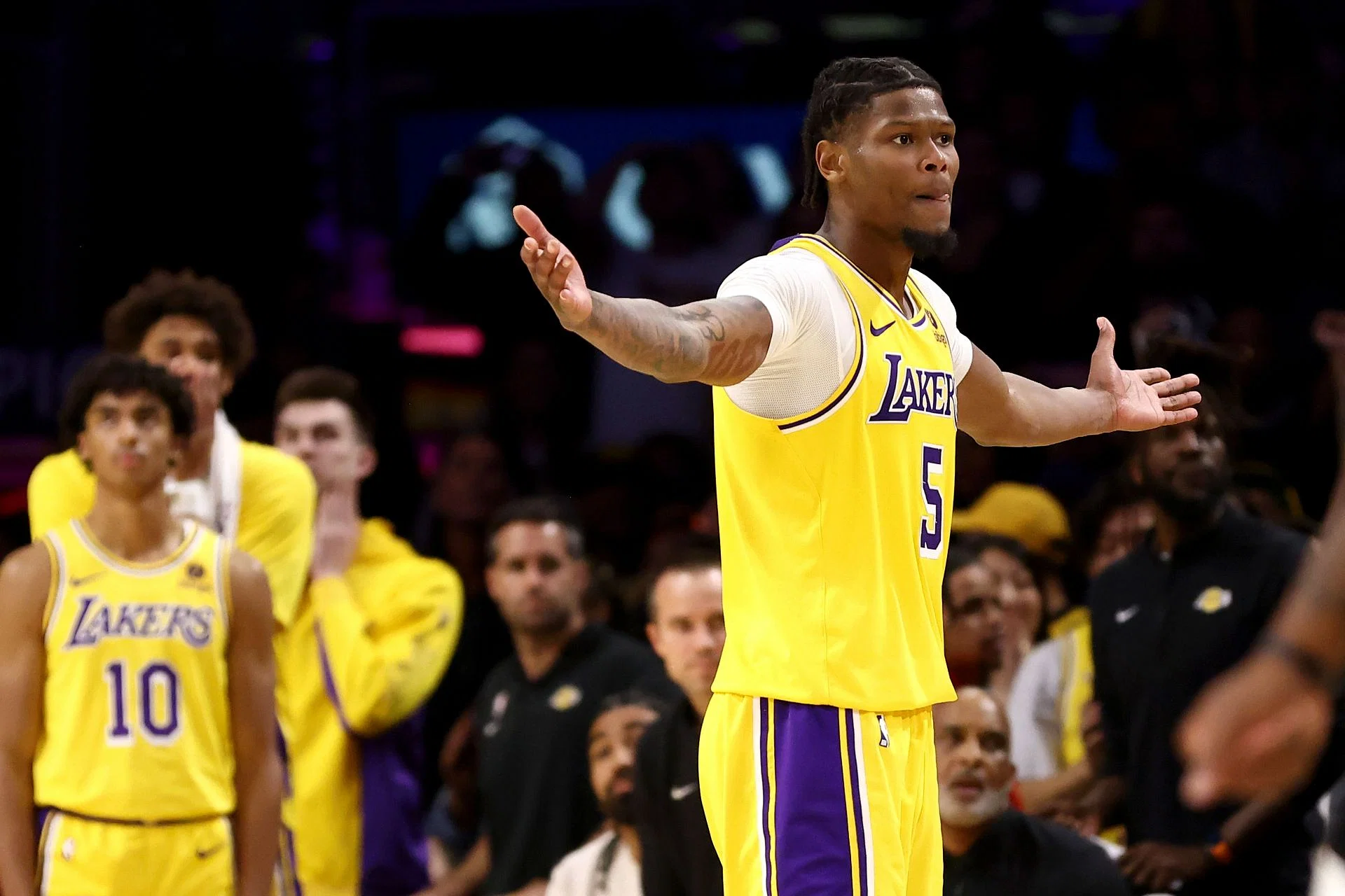 What Occurred with Cam Reddish? Latest Update on Lakers Guard's Injury Following Exit from Game vs. Suns What Occurred with Cam Reddish? Latest Update on Lakers Guard's Injury Following Exit from Game vs. Suns