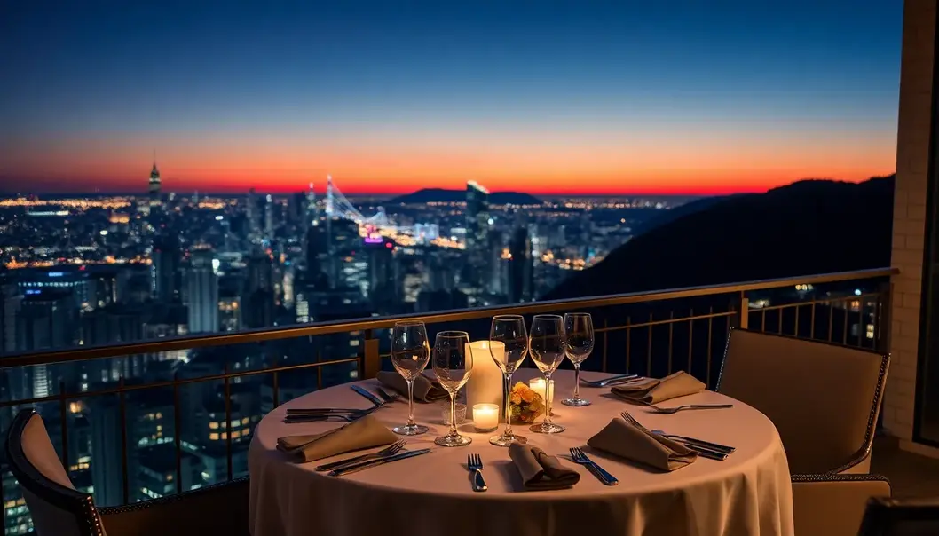 The Symphonic Symphony: How Music Colors the Luxury of Mood A grand piano setting the mood in a luxurious penthouse.