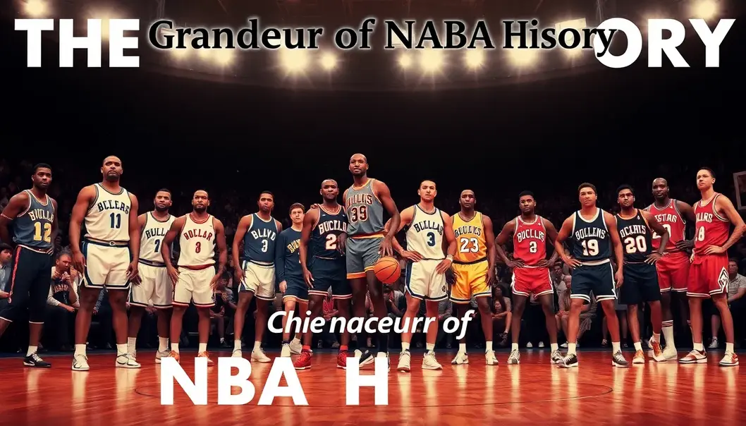 Embracing the Court: An Elegant Introduction to NBA Fandom A glimpse into the illustrious history of NBA legends.